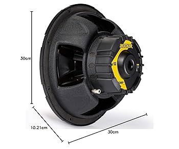 Dimension D12X2.0 Comp ウーファー 12インチ Kicker CompVR 12 Inch Subwoofer with Dual 4 Ohm Voice Coils